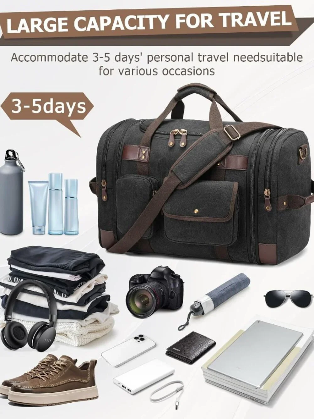 BRAND NEW 50L Carry On Duffle Bag